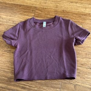 ALO Yoga S/S Crew Neck Top
